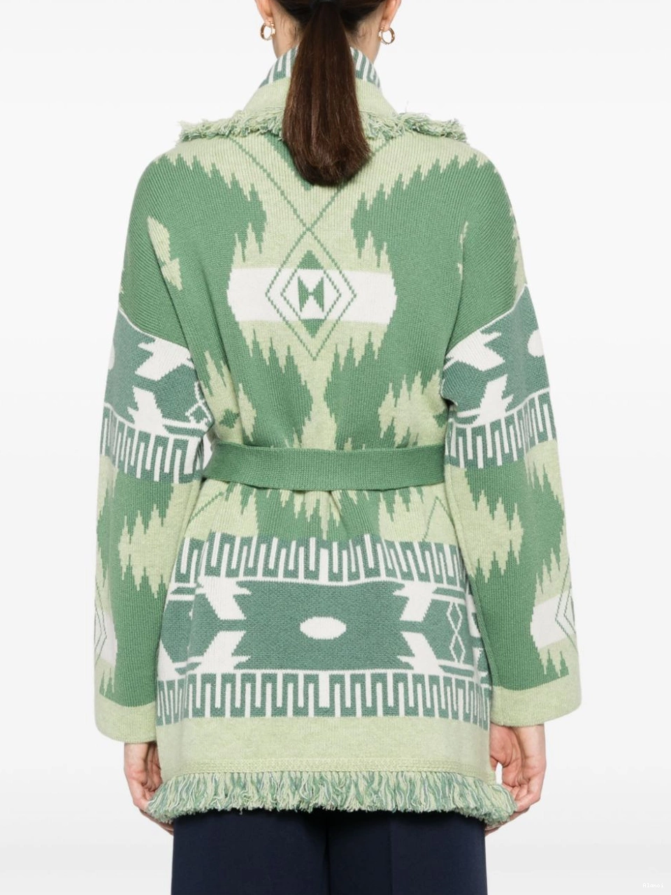 Affordable Alanui cardigan cashmere Icon Women belted 0729